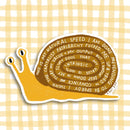 SNAIL Sticker