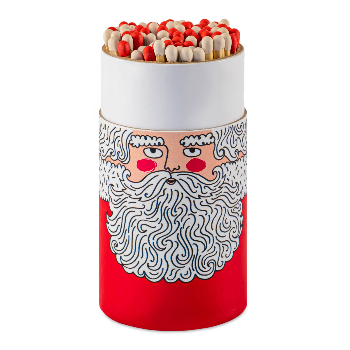 Santa Round Matchbox for Christmas 🎄