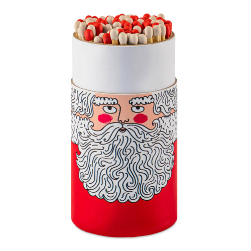 Santa Round Matchbox for Christmas 🎄