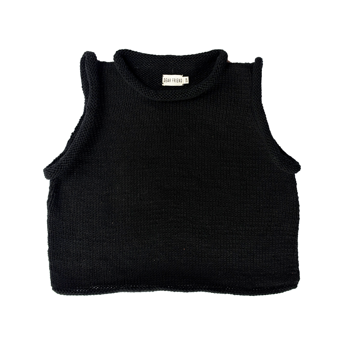 Bidya Sleeveless Sweater, black