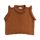 Bidya Sleeveless Sweater, natural cream