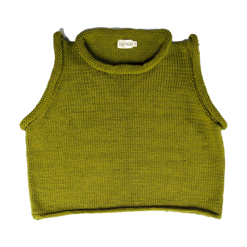 Bidya Sleeveless Sweater, natural cream