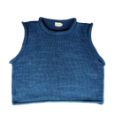 Bidya Sleeveless Sweater, indigo *botanical dye