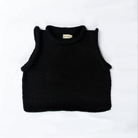 Sleeveless Bidya Sweater, black