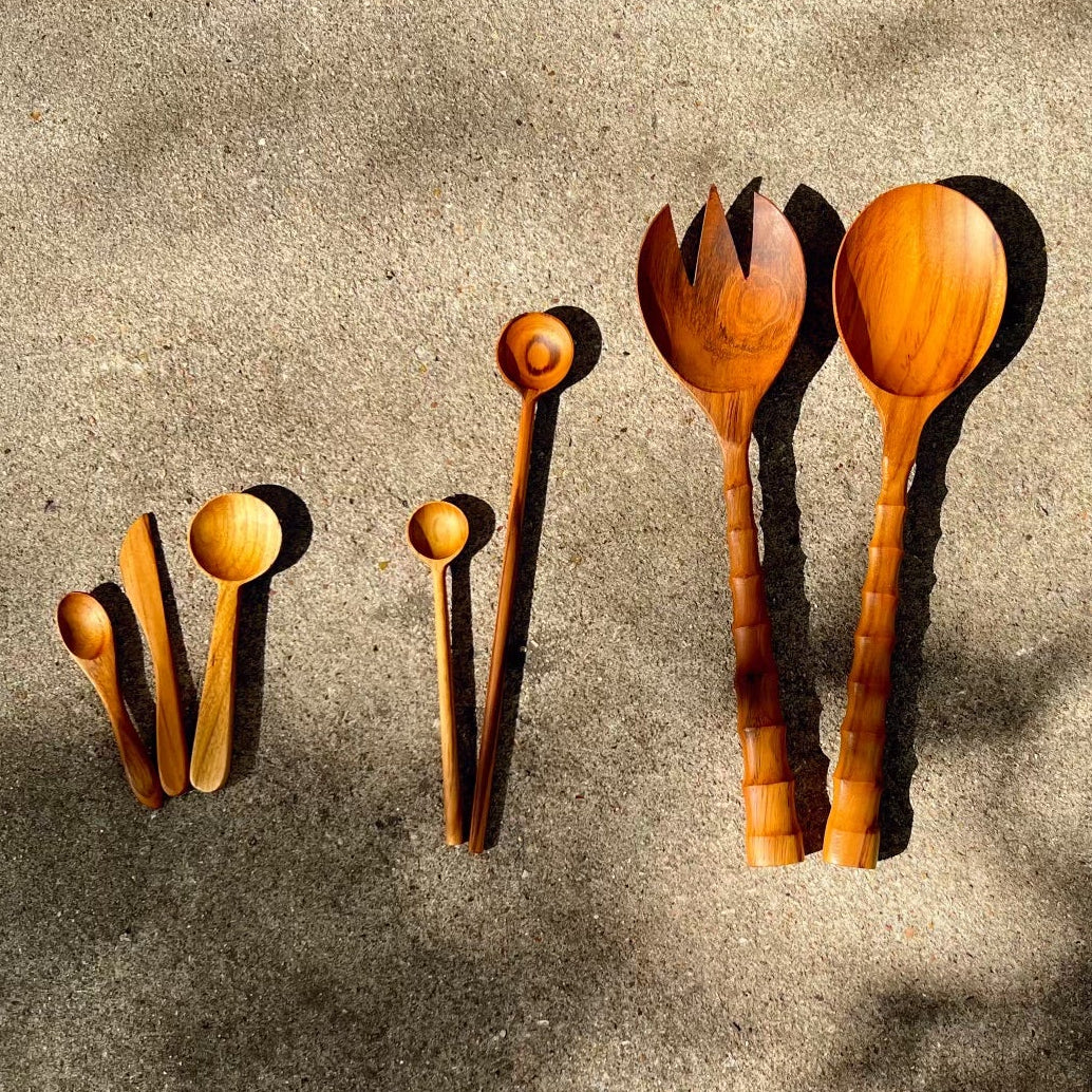Handmade Teak Cutlery