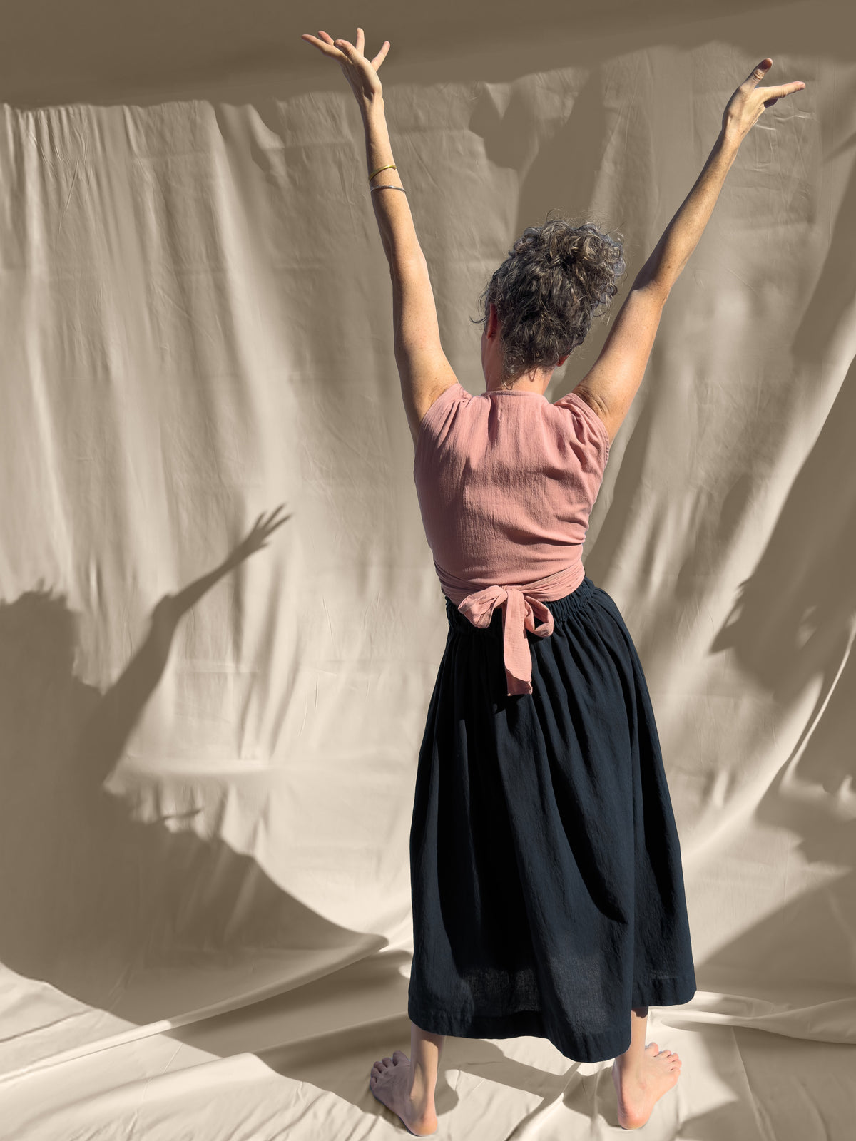 Padmasana Skirt/Dress, black