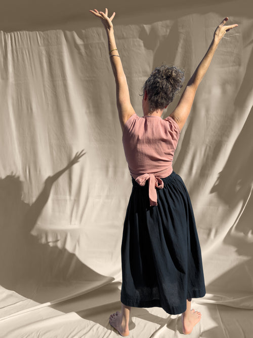 Padmasana Skirt/Dress, black