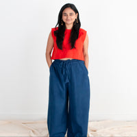 Rabina Trousers, indigo *botanical dye