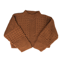 Anita Sweater, rust *botanical dye