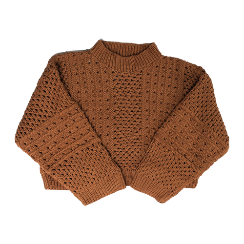 Anita Sweater, rust *botanical dye