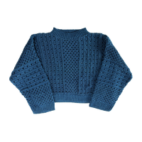 Anita Sweater, indigo *botanical dye
