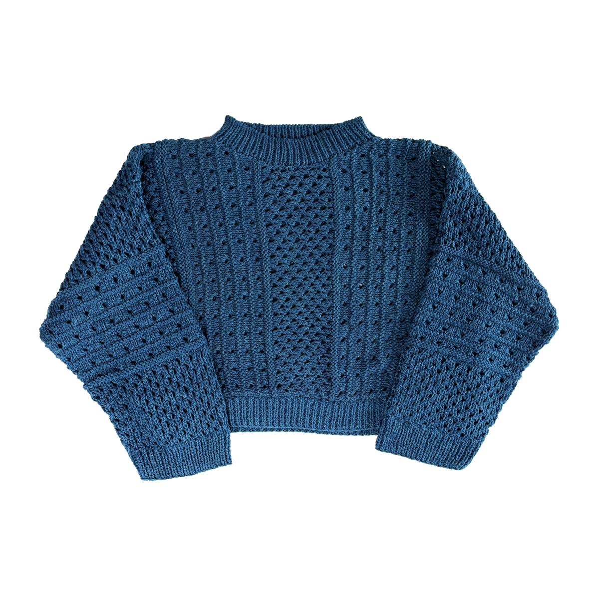Anita Sweater, indigo *botanical dye
