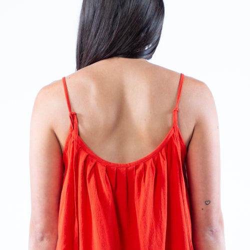 Anu Maxi Dress, teal double dye