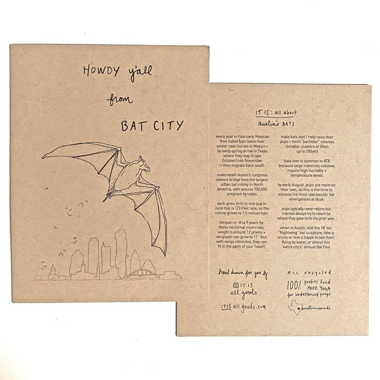 Bat City Card