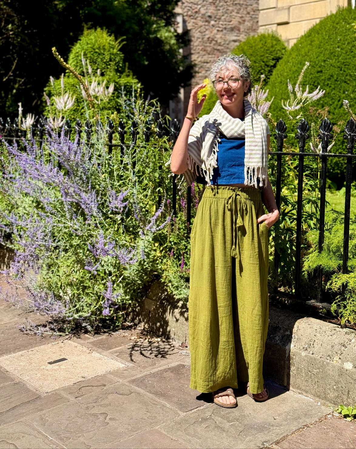 Aarti Reversible Top/Vest, Indigo *botanical dye