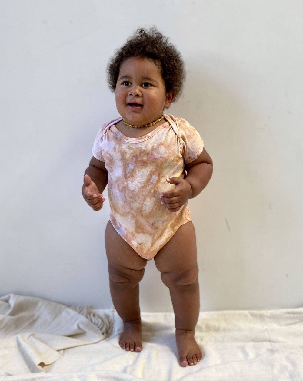 Organic Cotton Baby Onesies, hand dyed