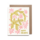 Christmas Cactus Holiday Card - Small World Goods