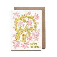 Christmas Cactus Holiday Card