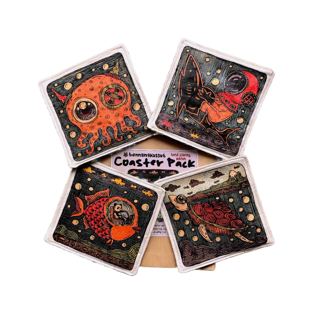 Graffiti Art Coaster Pack