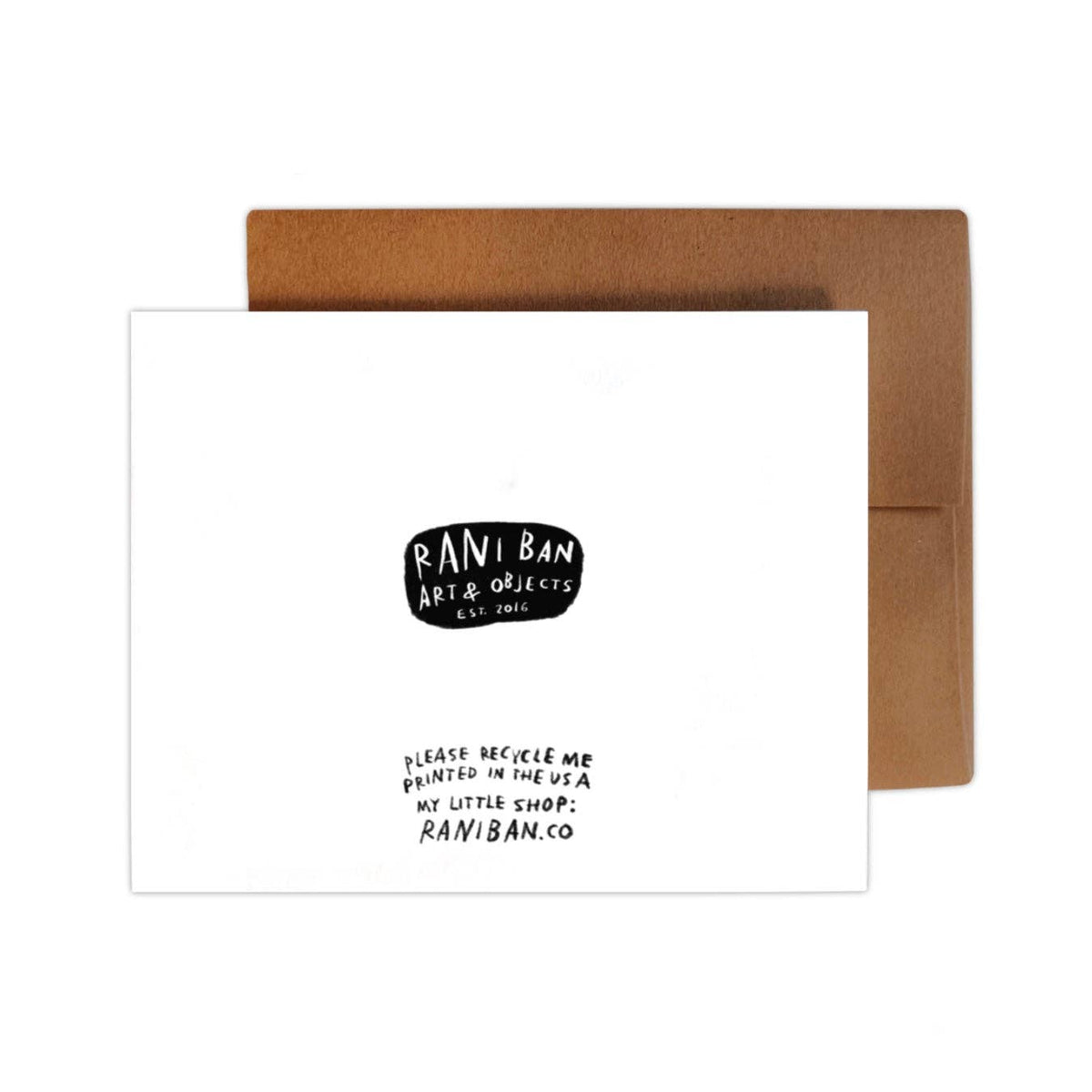 It's Your Birthday There Are No Rules, Greeting Card