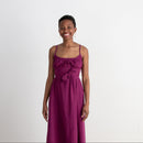 Anu Maxi Dress, teal double dye