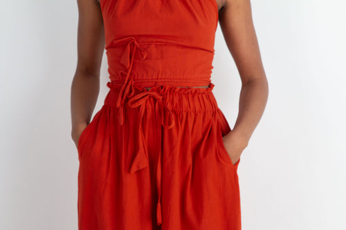 Rabina Trousers, rust *botanical dye