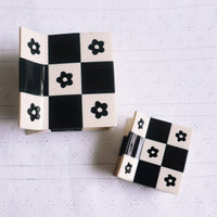 Daisy Patchwork Hair Claw