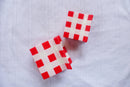 Gingham Claw Clip