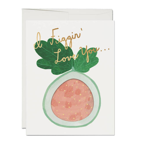 Figgin' Love Card - Small World Goods