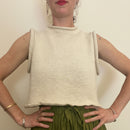 Bidya Sleeveless Sweater, natural cream