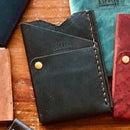 Handcrafted Leather Wallet, Various Colors - Small World Goods