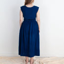 Padmasana Skirt/Dress, indigo *botanical dye