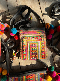 Hmong Textile Cross Body Bag