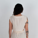 Aarti Reversible Top/Vest, cream