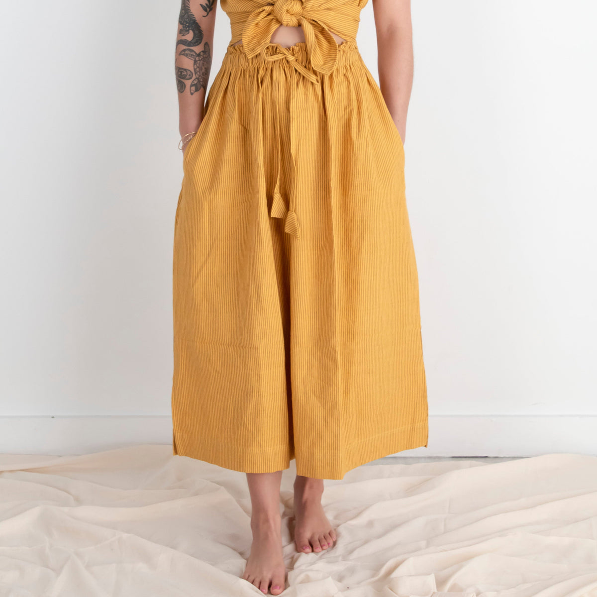 Padmasana Skirt/Dress, matcha green