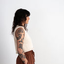 Bidya Sleeveless Sweater, natural cream