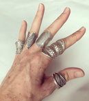 Large Woven Silver Ring - Small World Goods