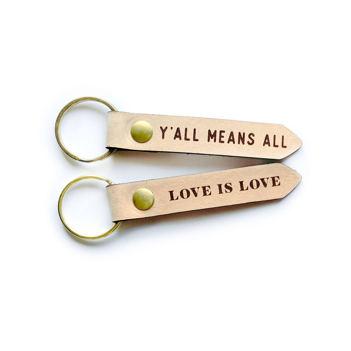 Leather Keychain