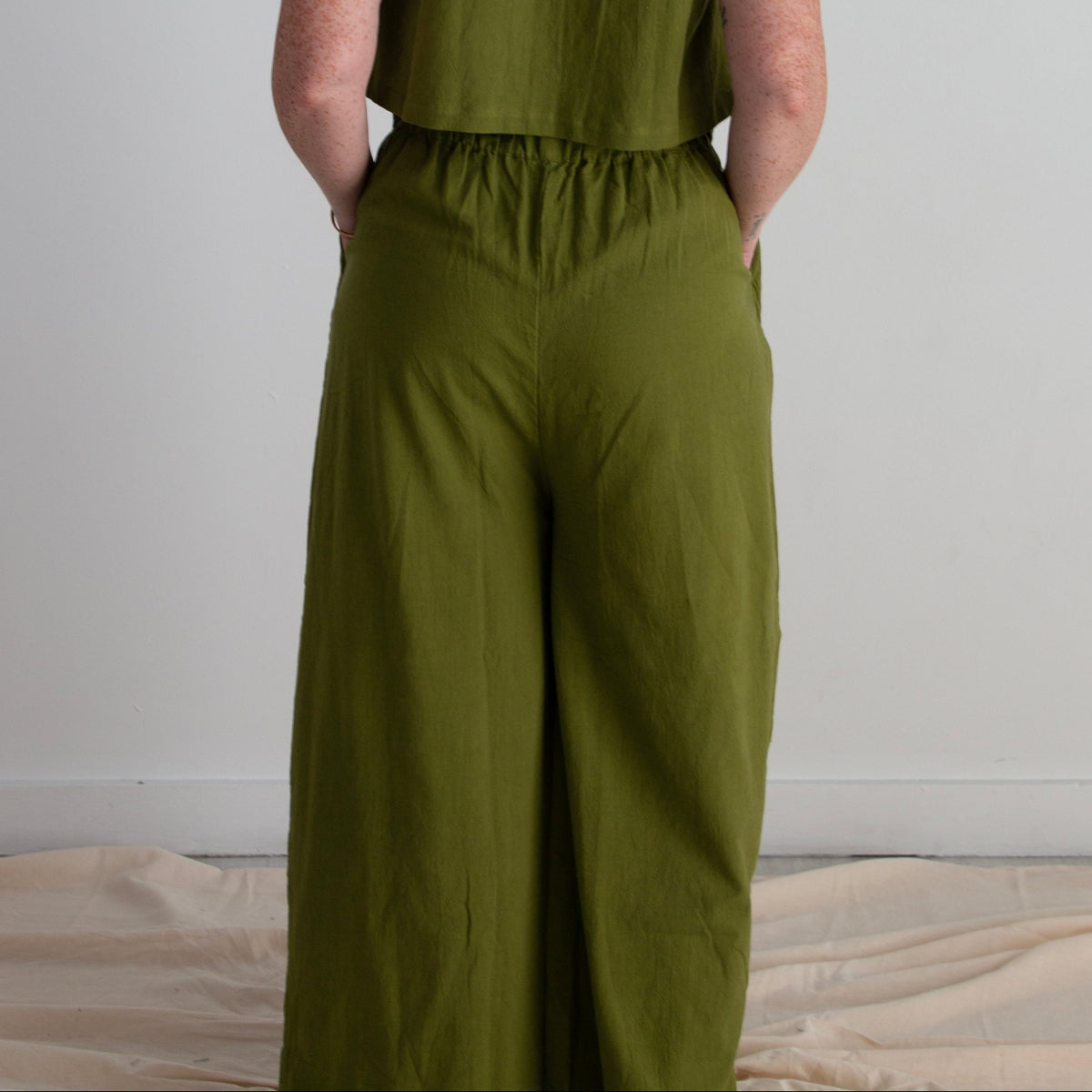 Rabina Trousers, matcha green