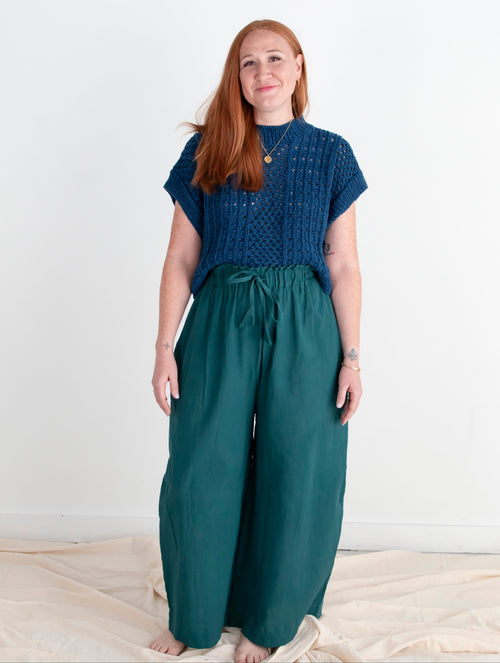 Rabina Trousers, rust *botanical dye