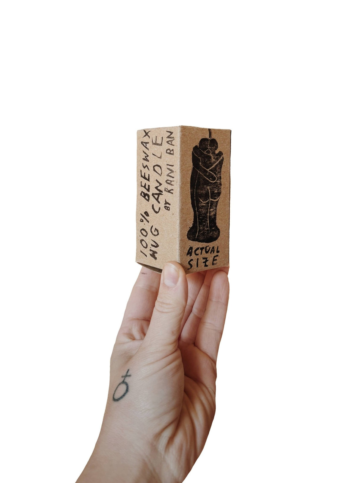 Beeswax Hug Candle, small