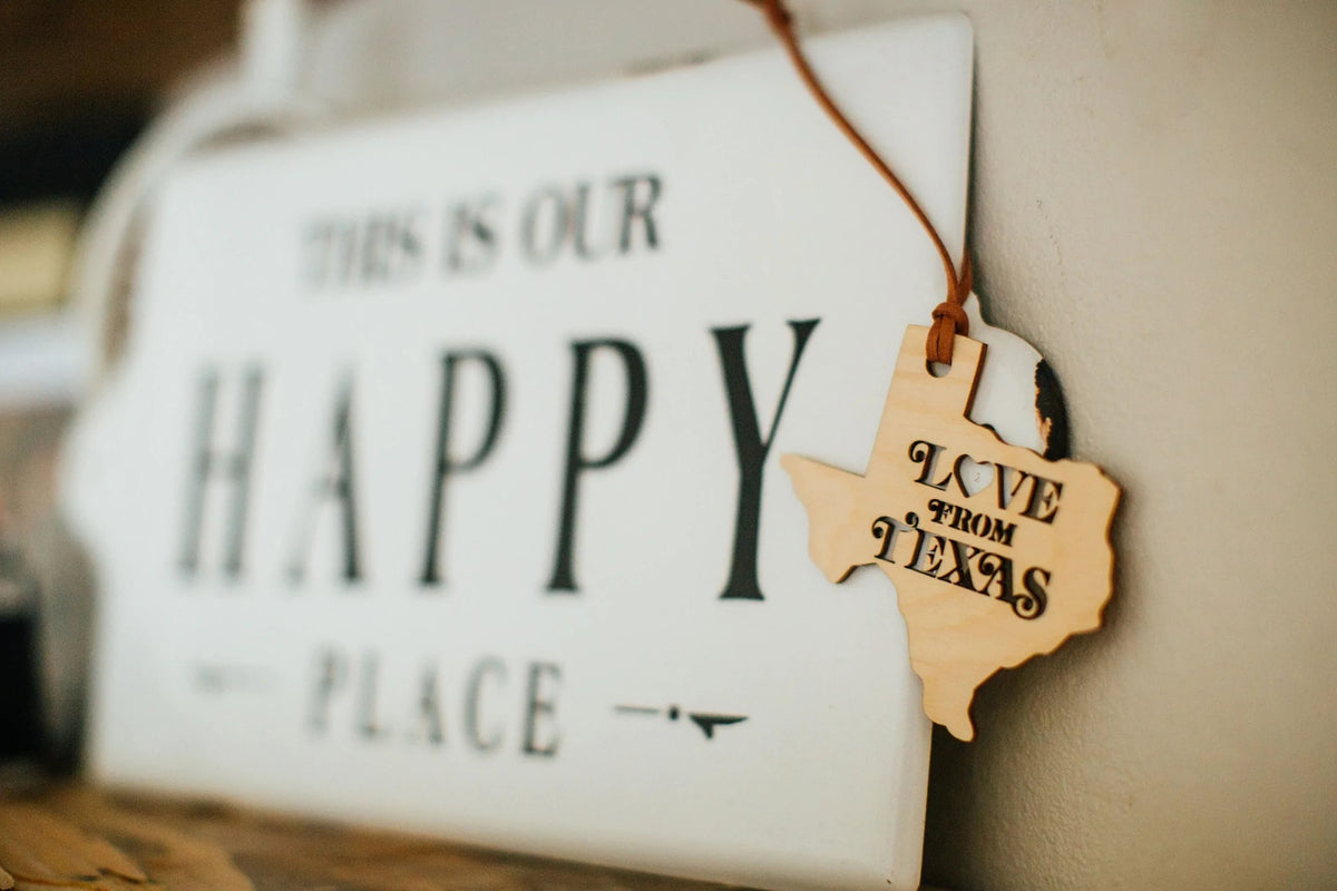 Love From Texas Ornament