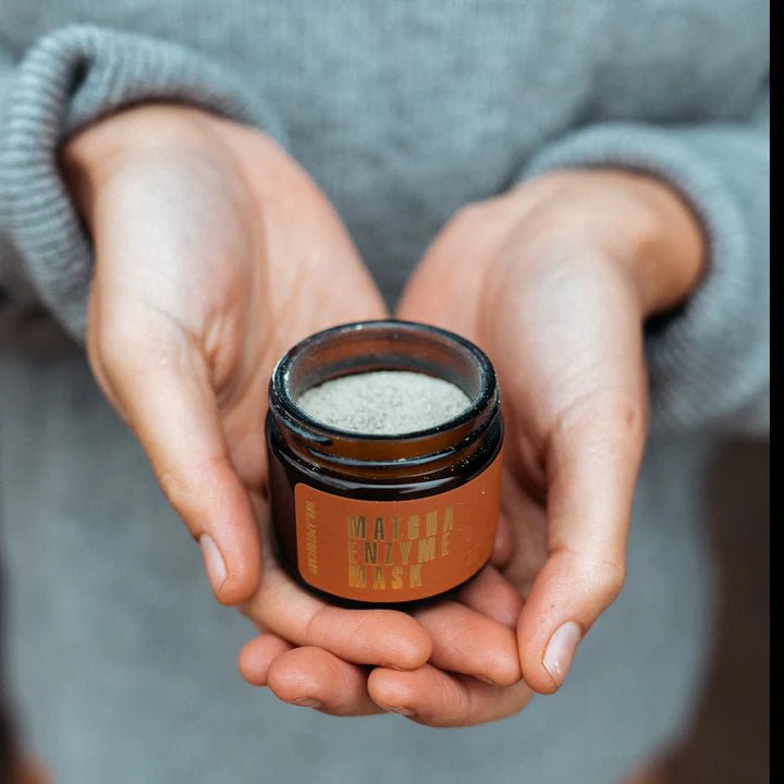 Matcha Enzyme Mask, travel envelope - Small World Goods