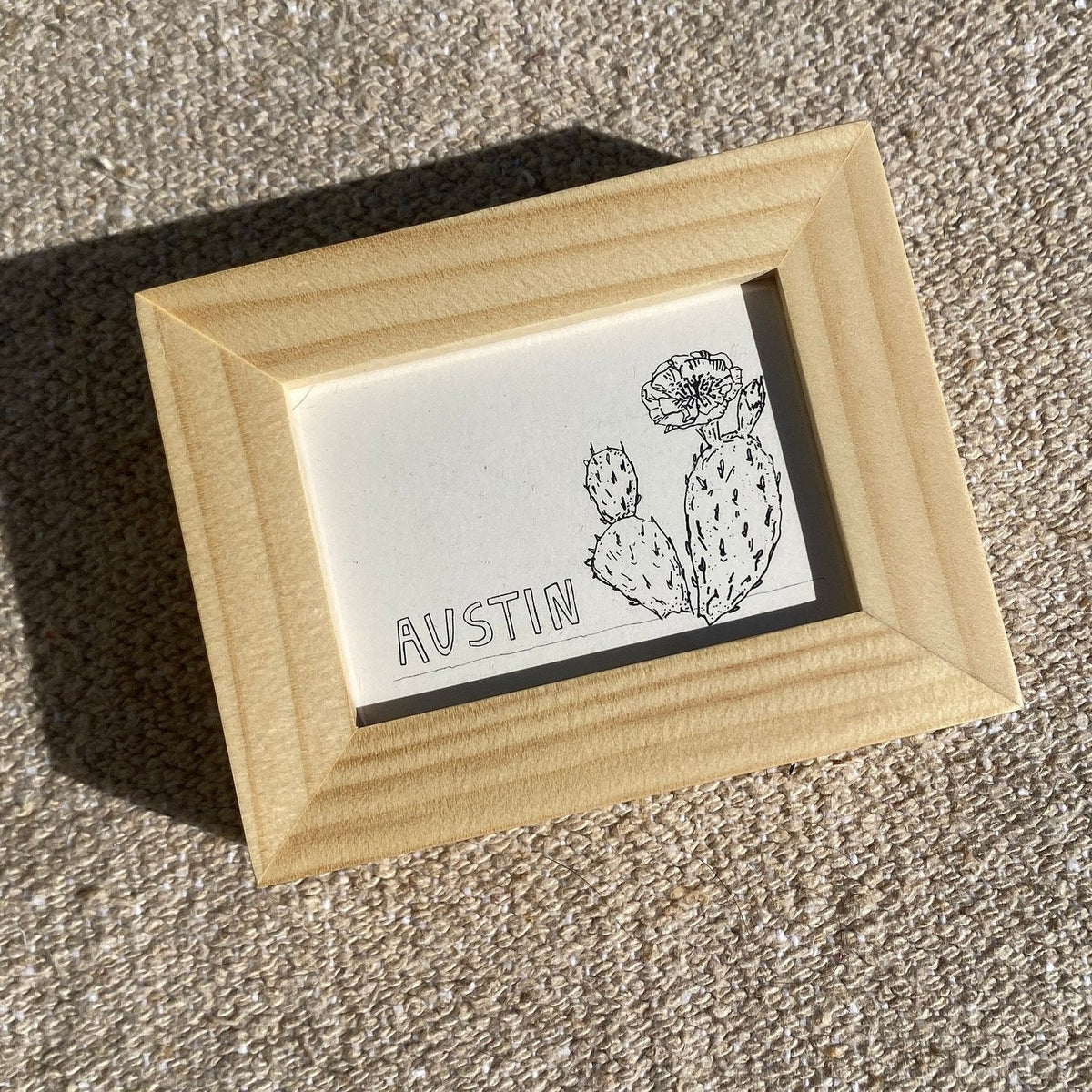 Mini Wood Framed Art