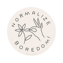 Normalize Boredom Sticker - Small World Goods
