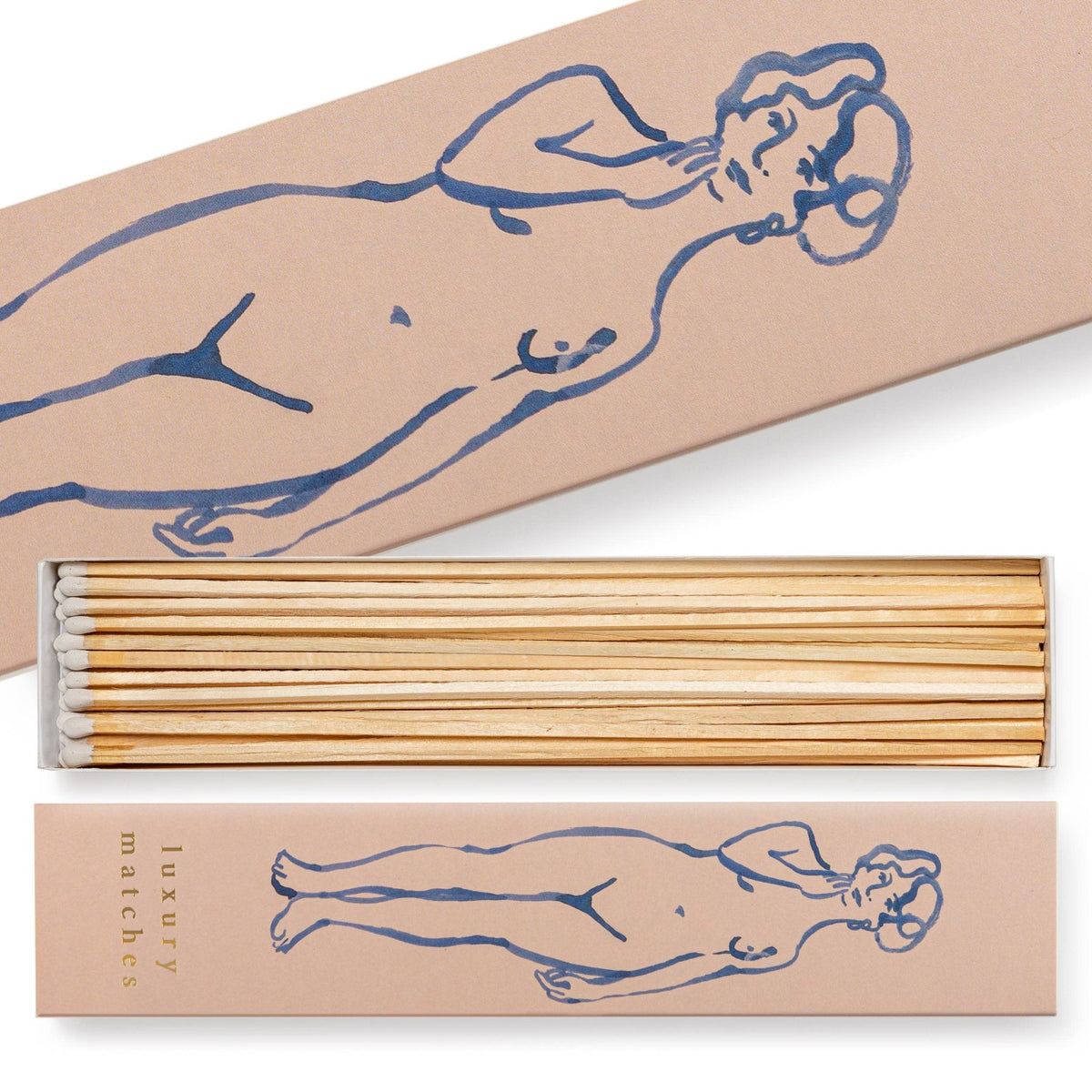 Nude Luxury Long Matchbox