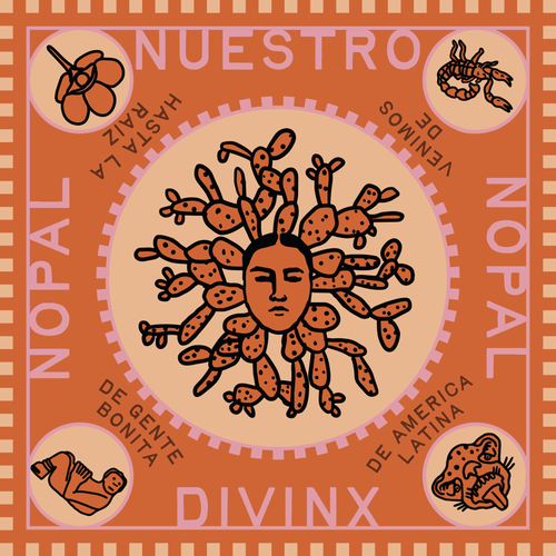 "Nuestra Nopal Divinx" Bandana - Small World Goods