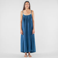 Anu Maxi Dress, indigo *botanical dye