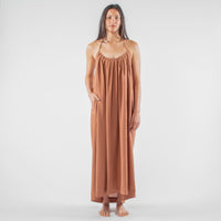 Anu Maxi Dress, rust *botanical dye