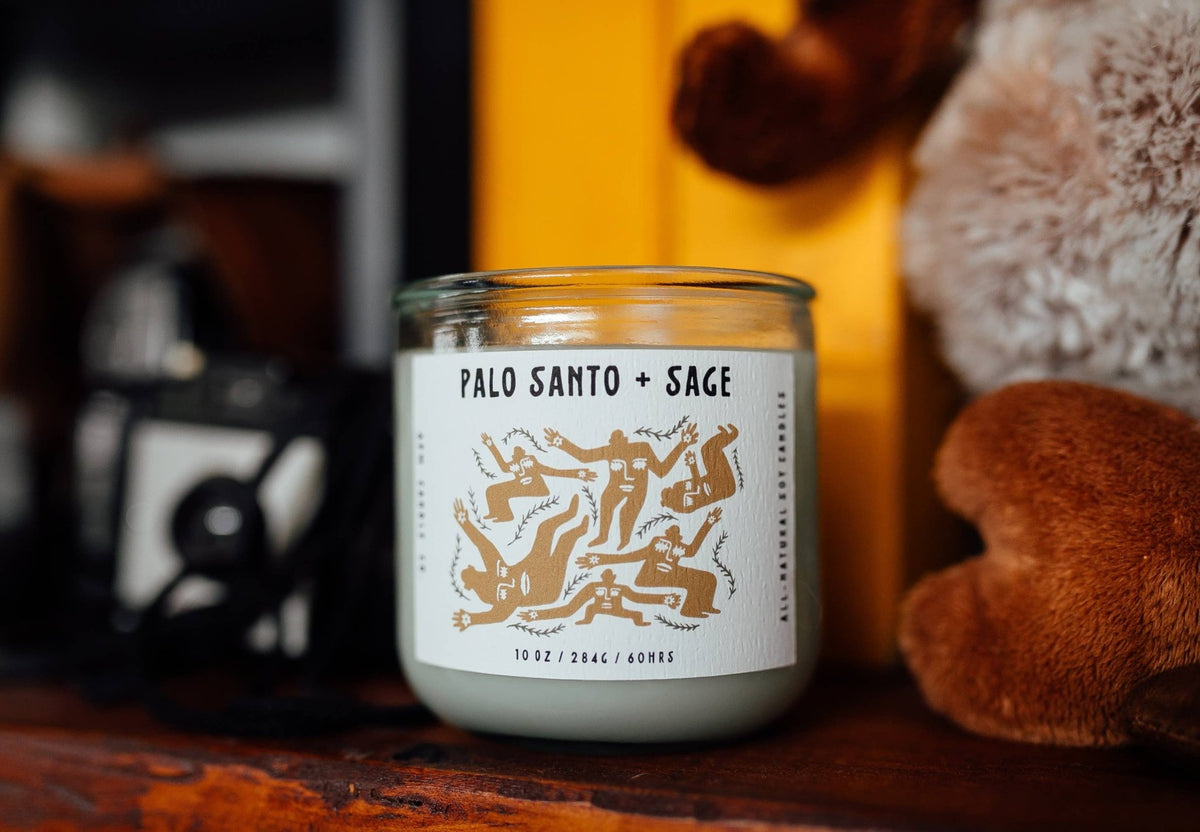 Palo Santo + Sage, Large Candle